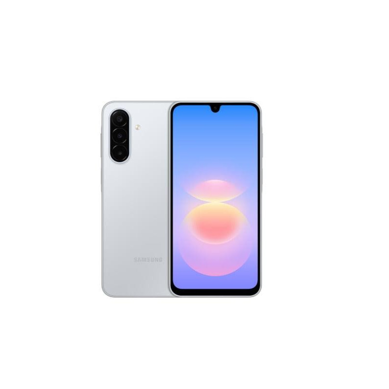 Samsung Galaxy A18 4G SM-A185FZSDEUE viedtālrunis ar divām SIM kartēm, 4 GB RAM, 128 GB, sudraba krāsā