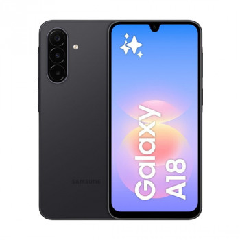 Samsung Galaxy A18 4G A185 viedtālrunis, Dual SIM, 4 GB RAM, 256 GB, melns