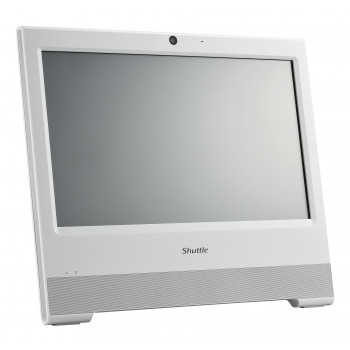 Shuttle XPC AIO barebone X50N, 15,6 collu skārienekrāns, Intel N150, balts