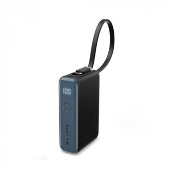 Targus HyperJuice Flex Mini ārējais akumulators, 10000 mAh, 30 W, USB-C PD