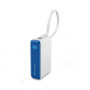 Targus HyperJuice Flex Mini ārējais akumulators, 10000 mAh, 30 W, USB-C PD, zils