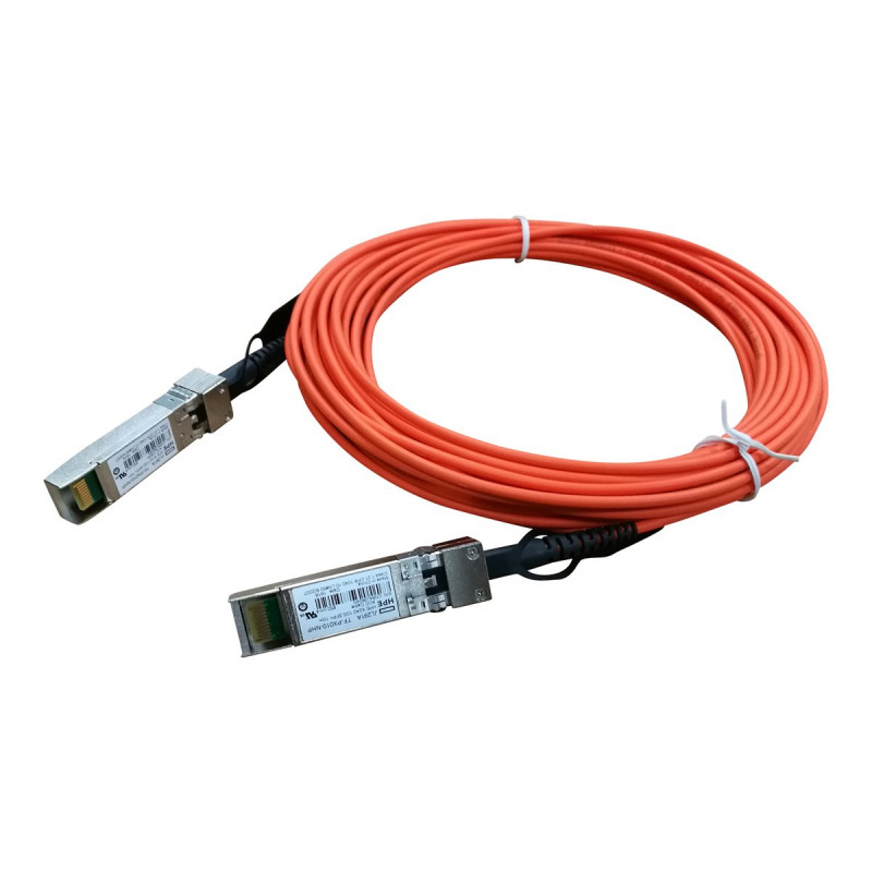 HPE X2A0 JL291A aktīvais optiskais kabelis, SFP+ uz SFP+, 10 m