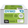 DYMO 2093095 LabelWriter universālās uzlīmes, 32 x 57 mm, 12 rullīši, baltas