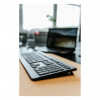 Cherry KW 3000 bezvadu galda tastatūra, 2,4 GHz, AZERTY (franču), melna