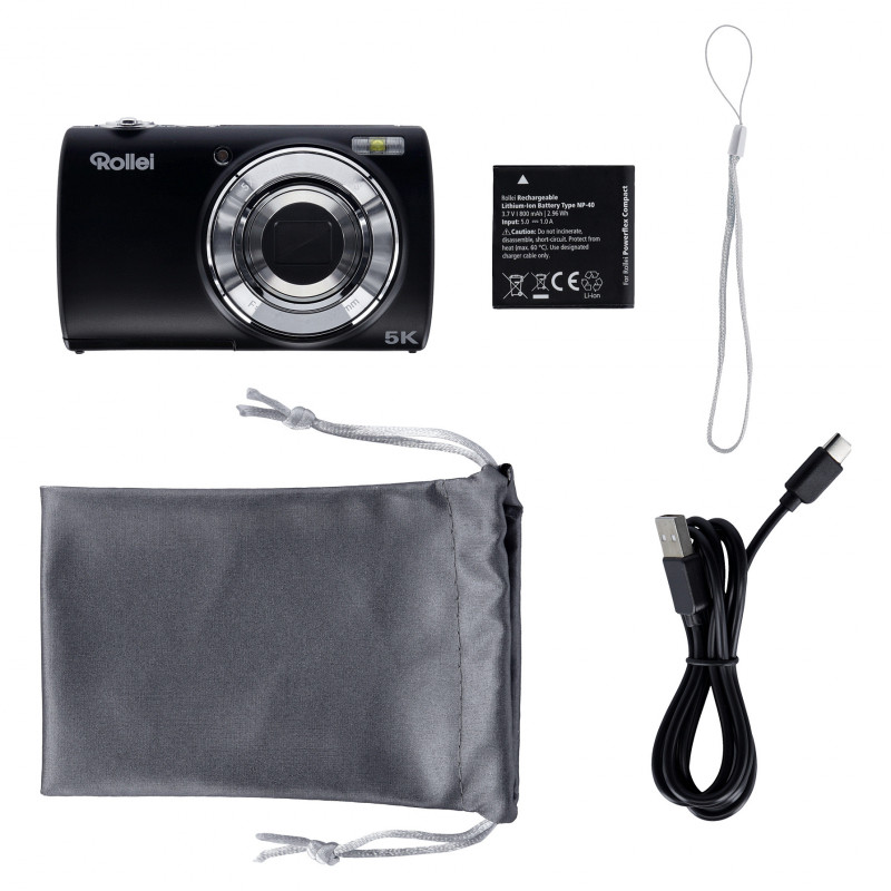 Rollei Powerflex Compact kompaktā digitālā fotokamera, 1/2.3" sensors
