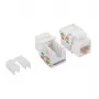 LogiLink NK4006 RJ45 keystone modulis, Cat.5e UTP, 90° iespiešana, balts