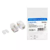 LogiLink NK4006 RJ45 keystone modulis, Cat.5e UTP, 90° iespiešana, balts
