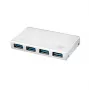 LogiLink UA0421 USB 3.0 centrmezgls, 4 porti, ar barošanas bloku