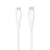 LogiLink CU0243 USB 2.0 Type-C kabelis, USB-C spraudnis – micro USB spraudnis, 480 Mbps, 12 W, balts, 1,5 m