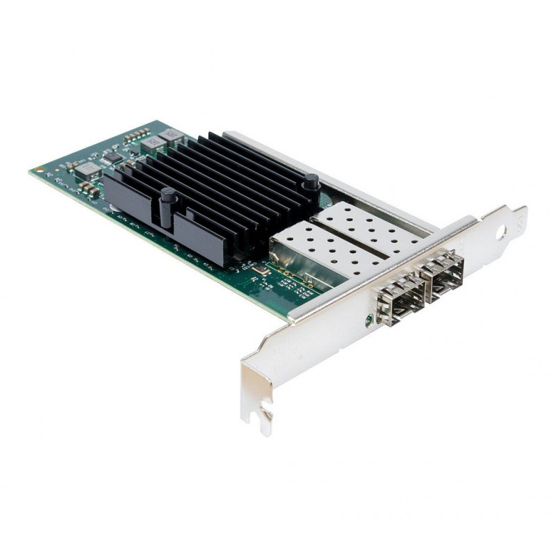 Inter-Tech ST-723 tīkla karte, PCIe x8, dubultā SFP+, 10 Gbit/s