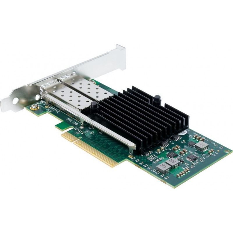 Inter-Tech ST-723 tīkla karte, PCIe x8, dubultā SFP+, 10 Gbit/s