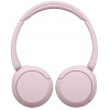 Sony WH-CH530 Bluetooth austiņas uz ausīm ar mikrofonu, trokšņu samazināšana, rozā