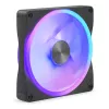 NZXT F140U Ultra RGB korpusa ventilators, 140 mm, melns, RF-E14US-BA