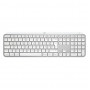 Logitech Master Series MX Keys S for Mac 920-011628 tastatūra, Šveices (CH) izkārtojums, gaiši pelēka