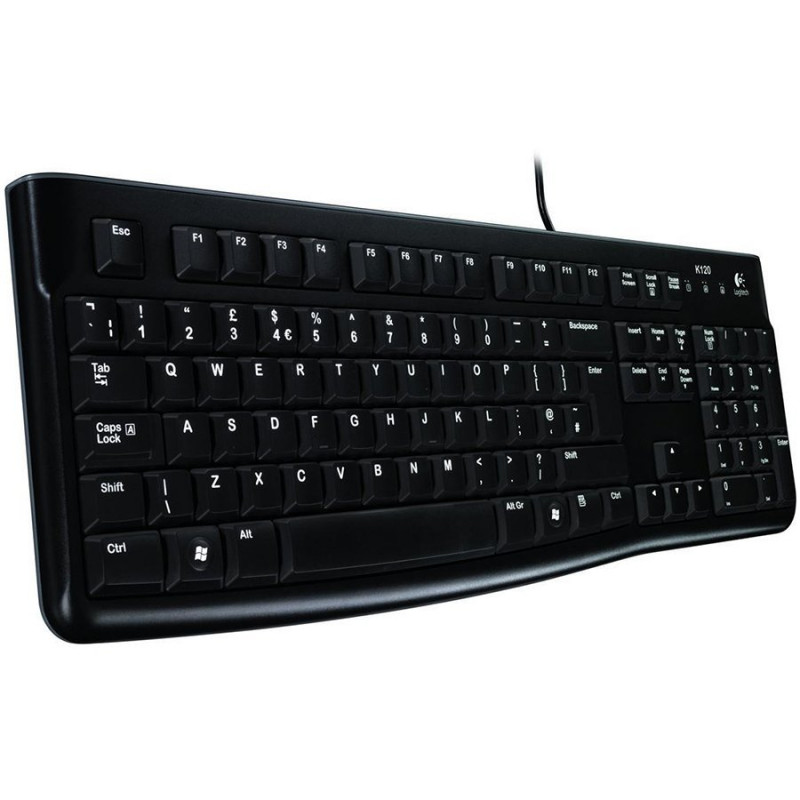 Logitech K120 920-002487 USB tastatūra, igauņu izkārtojums