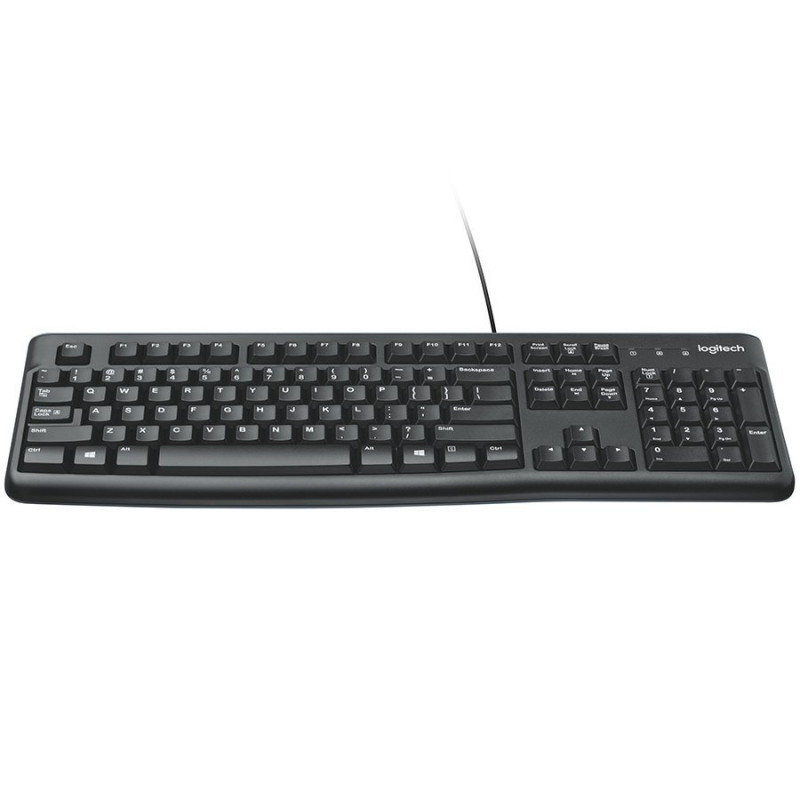 Logitech K120 920-002487 USB tastatūra, igauņu izkārtojums