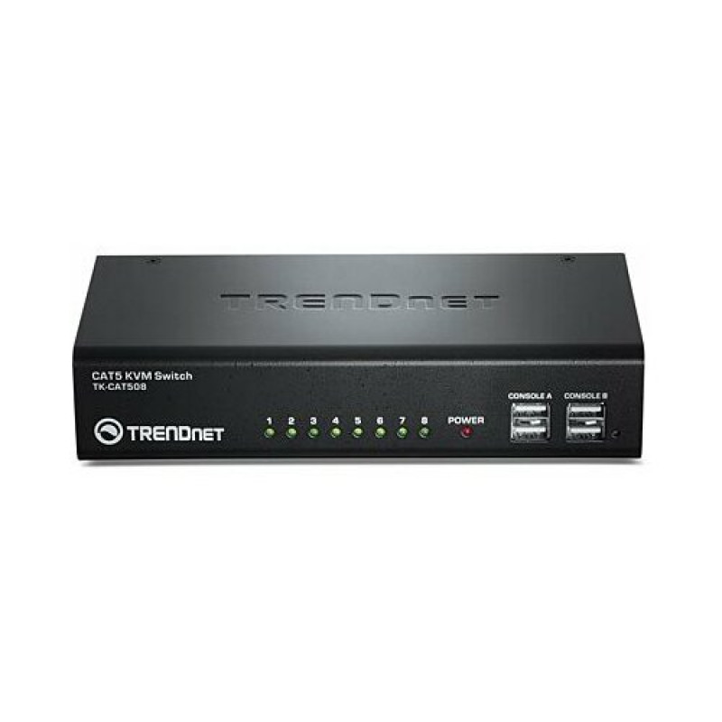 TRENDnet TK-CAT508 KVM slēdzis, 8 KVM porti