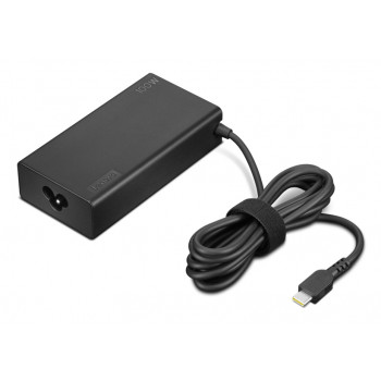 Lenovo GX21V43585 USB-C 100 W barošanas bloks (ES, P), portatīvā datora lādētājs, melns