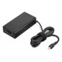 Lenovo GX21V43585 USB-C 100 W barošanas bloks (ES, P), portatīvā datora lādētājs, melns