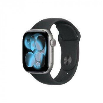 Apple Watch Series 11 viedpulkstenis 5G, 42 mm alumīnija korpuss, S/M, pelēks, MF8A4QL/A