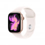 Apple Watch Series 11 viedpulkstenis 5G, 42 mm alumīnija korpuss, S/M, zelta krāsā, MF8E4QL/A