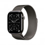 Apple Watch Series 11 viedpulkstenis 5G, 42 mm titāna korpuss, zelta krāsā