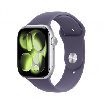 Apple Watch Series 11 MFCR4QL/A viedpulkstenis, 46 mm, alumīnijs, GPS + Cellular 5G, sudraba krāsā, M/L