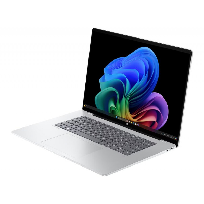 HP OmniBook 5 NGAI 16-bf0005nf portatīvais dators (atjaunots), Snapdragon X, 16 GB RAM, 512 GB SSD, 16″ WUXGA OLED, Windows 11