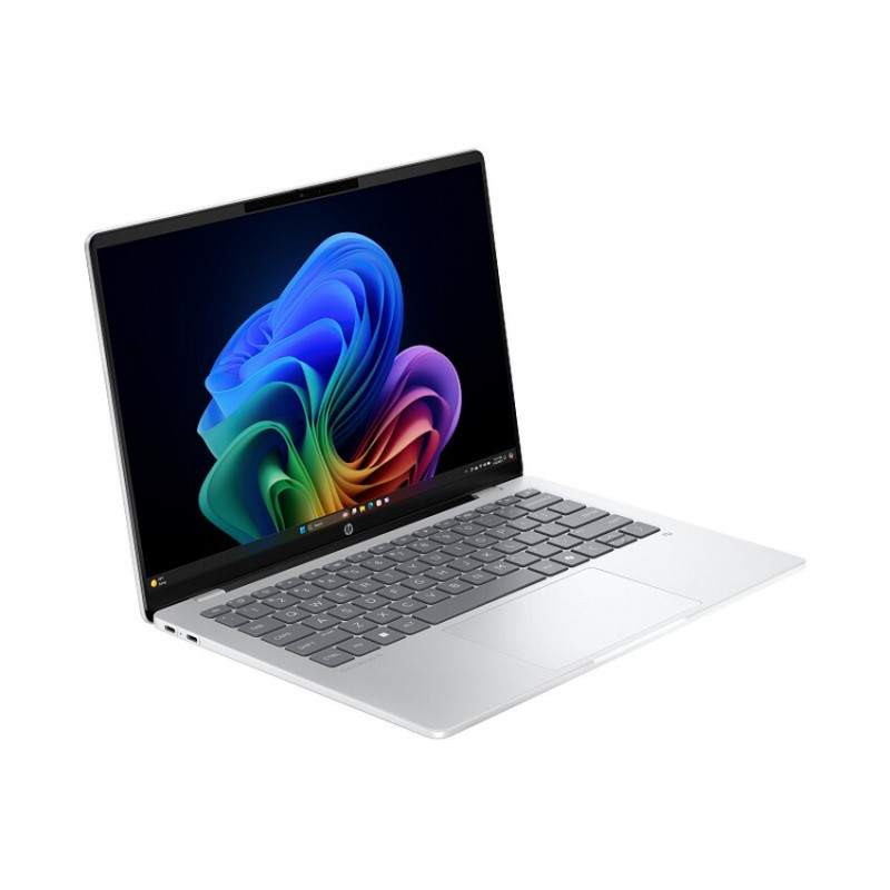 HP OmniBook 5 14-he0013nf portatīvais dators, Qualcomm Snapdragon X, 16 GB RAM, 512 GB SSD, 14 collu WUXGA OLED, Windows 11, atjaunots