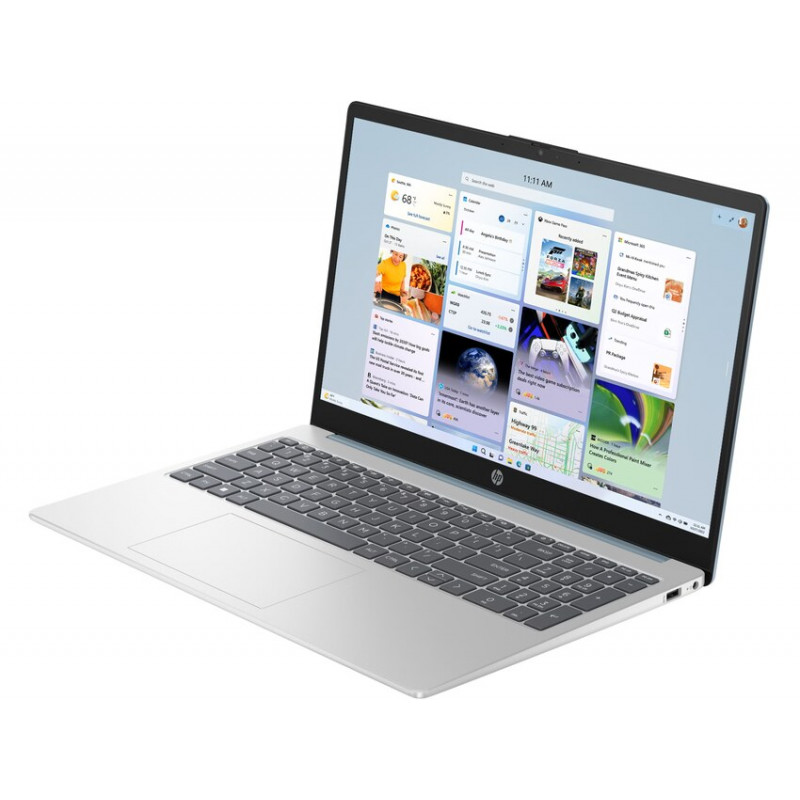 HP AI 15-fd2000ne portatīvais dators, Intel Core Ultra 5 225U, 15,6″ FHD, 16 GB RAM, 512 GB SSD, Windows 11, atjaunots