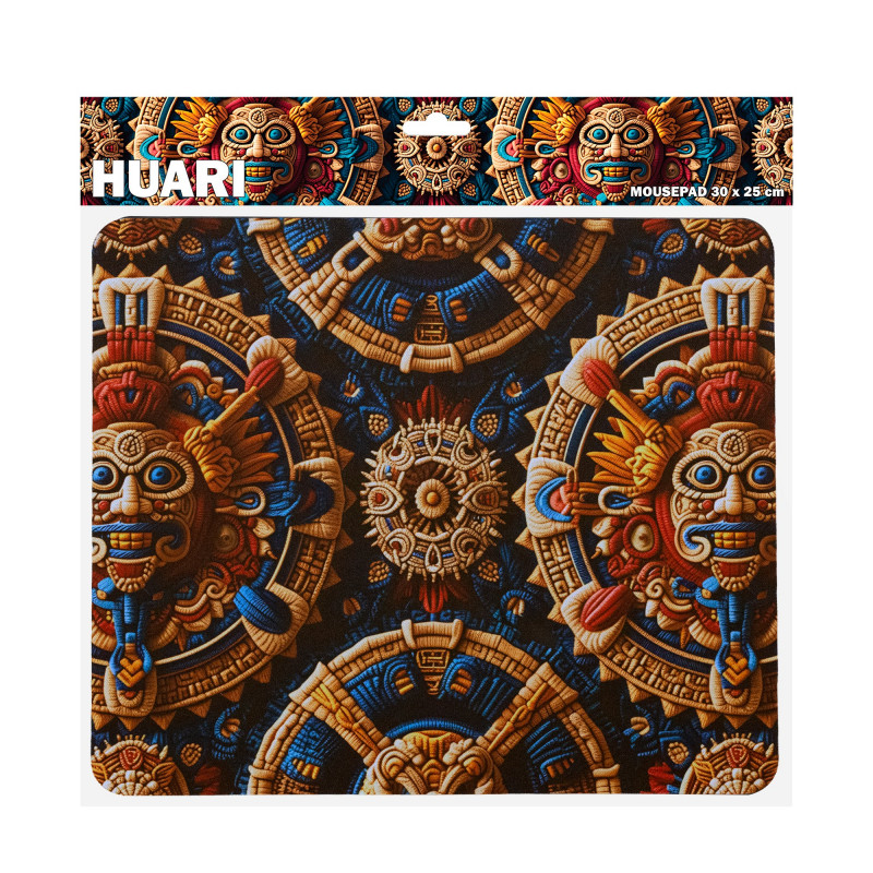 Sbox HUARI M MP-05 peles paliktnis, 300x250 mm, melns ar apdruku