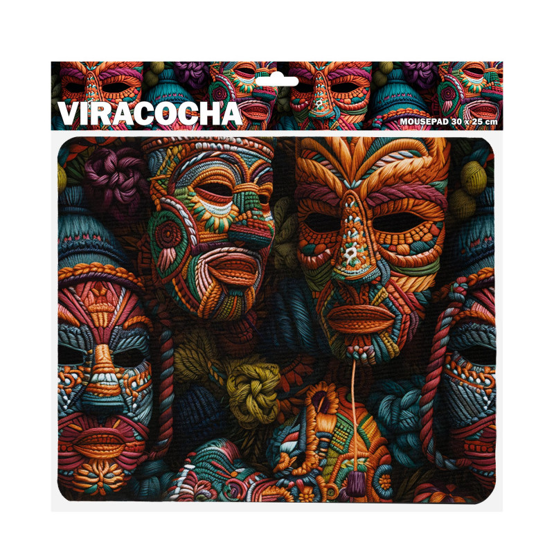Sbox VIRACOCHA M MP-07 peles paliktnis, 300x250 mm, melns ar apdruku