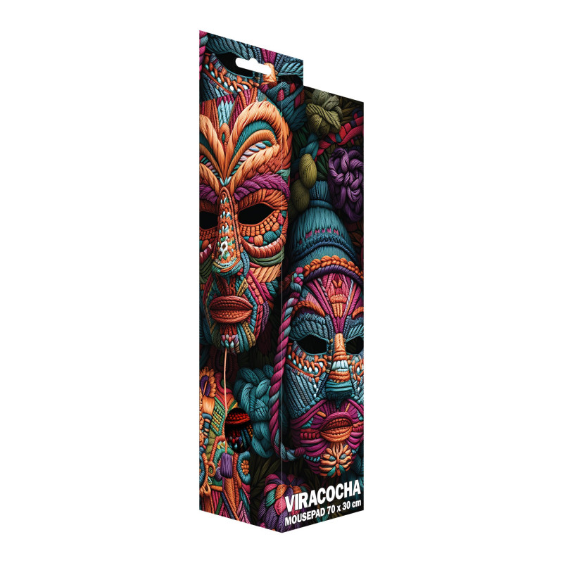 Sbox VIRACOCHA XL MP-07 peles paliktnis, 700x300 mm, melns ar apdruku