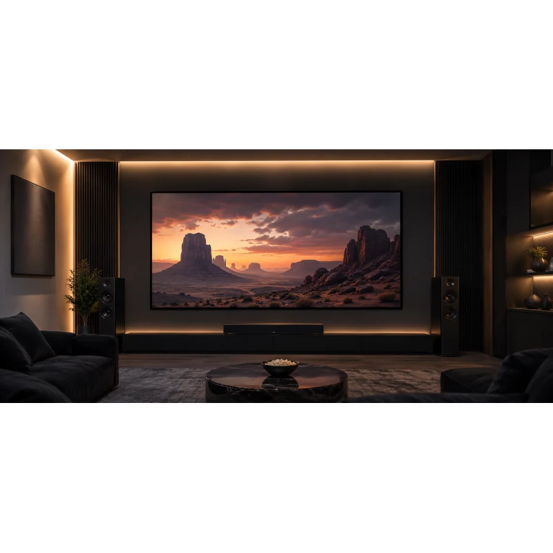 Reflecta CineHome ALR UST 82551 projekcijas ekrāns ar rāmi, 223x126 cm, 16:9