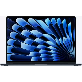 Apple MacBook Air Z1LW 15,3 collu portatīvais dators, M5 10 kodolu, 32 GB RAM, 1 TB SSD, macOS, pusnakts, vācu QWERTZ tastatūra