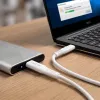 LogiLink CU0244 USB 2.0 kabelis USB-C uz Micro-USB, 480 Mbps, 12 W, balts, 2 m