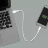 LogiLink CU0253 USB 2.0 kabelis USB-C uz USB-A, 480 Mbps, 15 W, balts, 1,5 m
