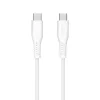 LogiLink CU0263 USB 2.0 kabelis USB-C uz USB-C, 480 Mbps, 60 W, balts, 1,5 m