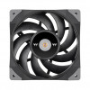 Thermaltake Pacific TOUGH C240 CL-W305-CU12BL-A šķidruma dzesēšanas komplekts, dzidrs dzesēšanas šķidrums, 12 cm, melns