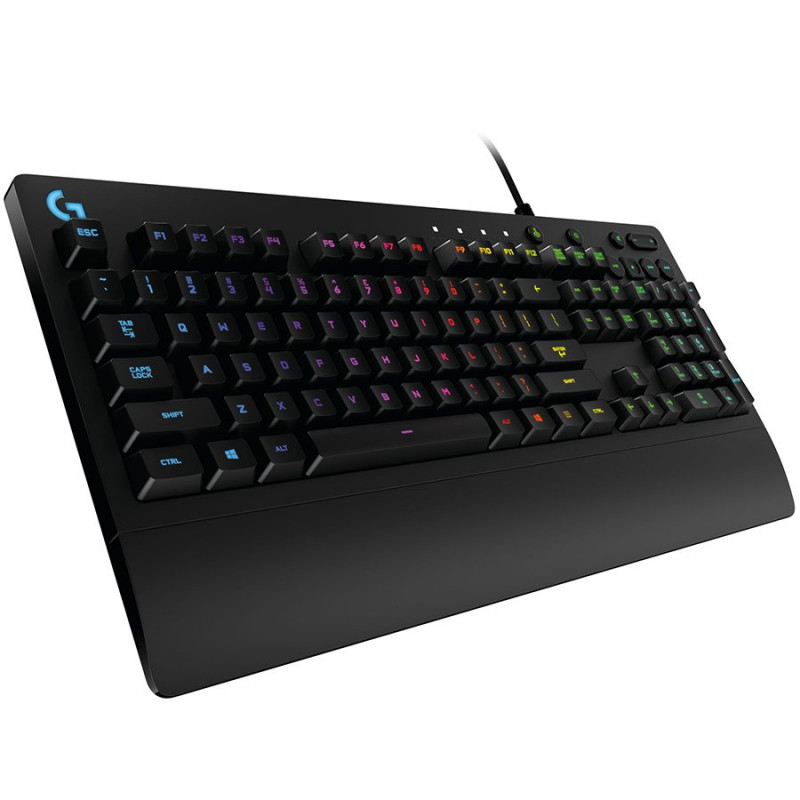 Logitech G213 Prodigy spēļu tastatūra, SLO/HRV izkārtojums