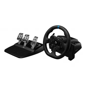 Logitech G923 sacīkšu stūre ar pedāļiem, paredzēta PC, melna