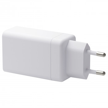 dbramante1928 CI70CCWH4436 barošanas adapteris, 70 W, 2x USB-C + 1x USB-A, ES kontaktdakša, balts