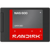 SanDisk NAS 600 SDSNS2400TAB-000G0 iekšējais SSD, 4 TB, 2,5 collu, SATA III