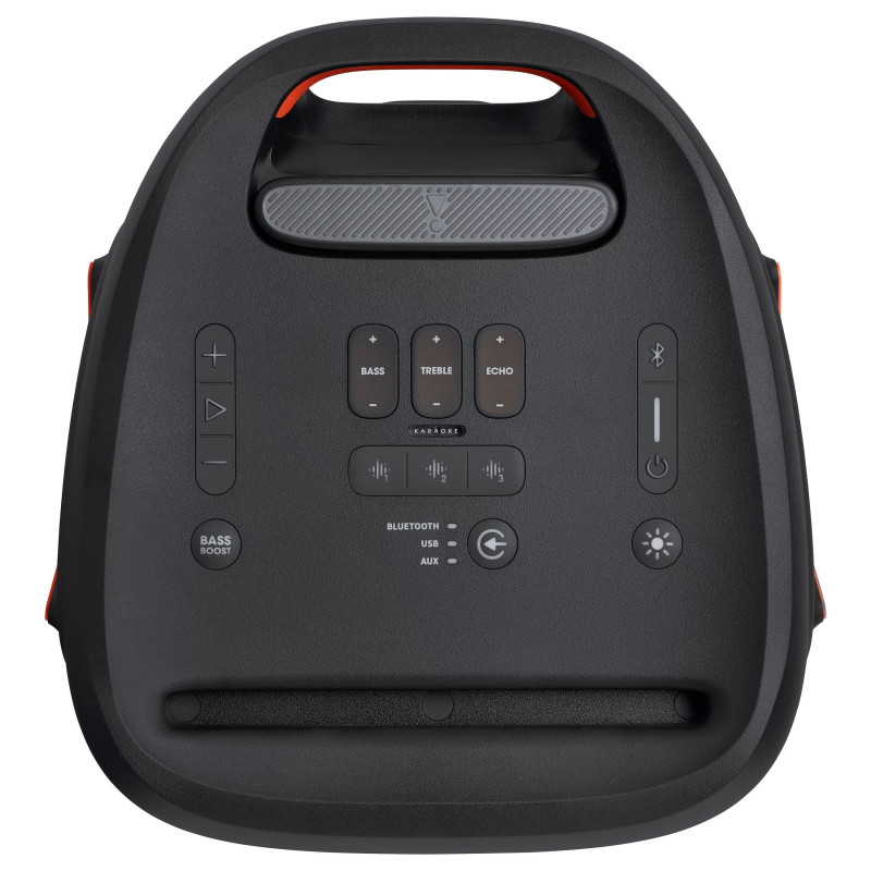 JBL PartyBox 310 JBLPARTYBOX310EU portatīvā ballīšu skaļruņu sistēma, bezvadu, Bluetooth, vadāma ar lietotni, 240 W, divjoslu, melna