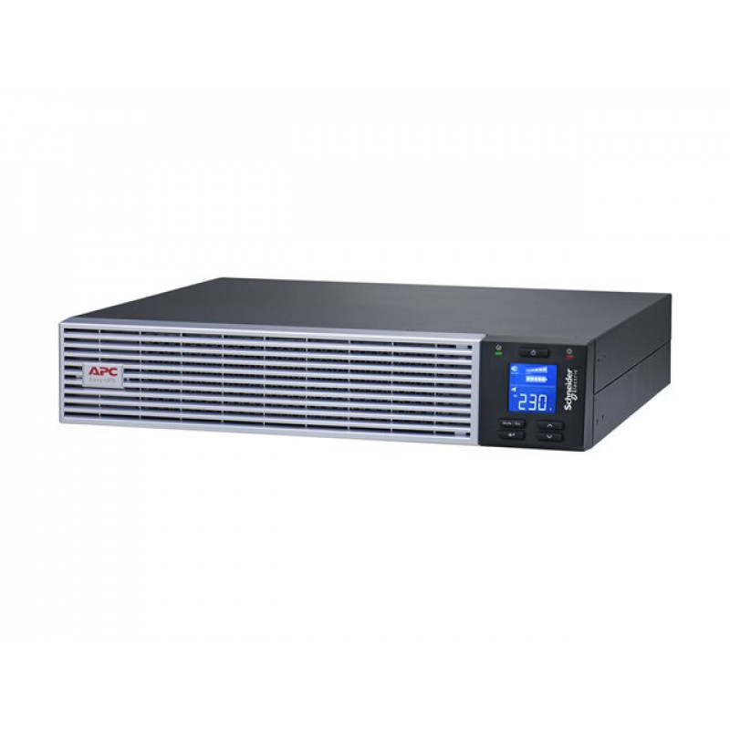 APC Easy UPS On-Line SRVL1KRIRK nepārtrauktās barošanas avots, 1000 VA / 900 W, Li-Ion, 2U statnim, ar sliedēm