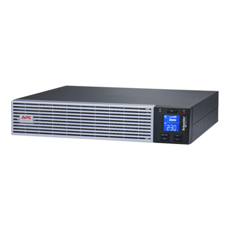 APC Easy UPS On-Line SRVL1KRIRK nepārtrauktās barošanas avots, 1000 VA / 900 W, Li-Ion, 2U statnim, ar sliedēm