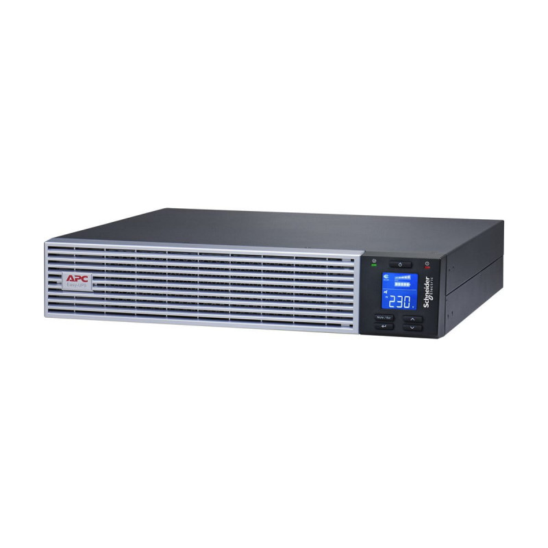APC Easy UPS On-Line SRVL1KRIRK nepārtrauktās barošanas avots, 1000 VA / 900 W, Li-Ion, 2U statnim, ar sliedēm