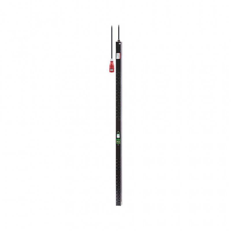 APC Easy PDU EPDU2116SMBO statņa barošanas sadales bloks ar izeju mērīšanu un vadību, ZeroU, 16 A, 230 V, 20 x C13 un 4 x C19, 3 m vads