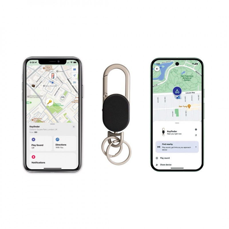 XD Design Connects Keyfinder Dual atslēgu izsekotājs, Apple un Android Find, P301.1601