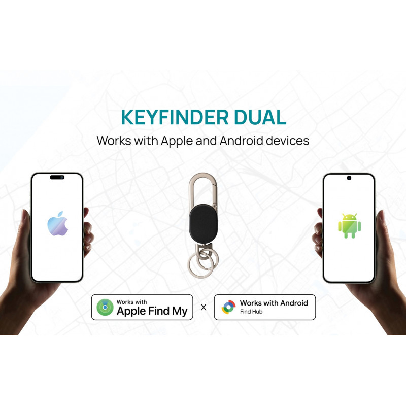 XD Design Connects Keyfinder Dual atslēgu izsekotājs, Apple un Android Find, P301.1601